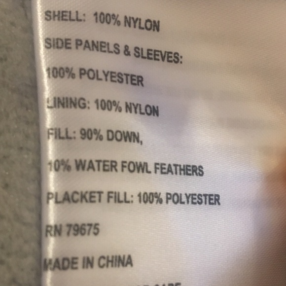 Michael Kors Mixed Media Down Fleece Jacket - Picture 5 of 5